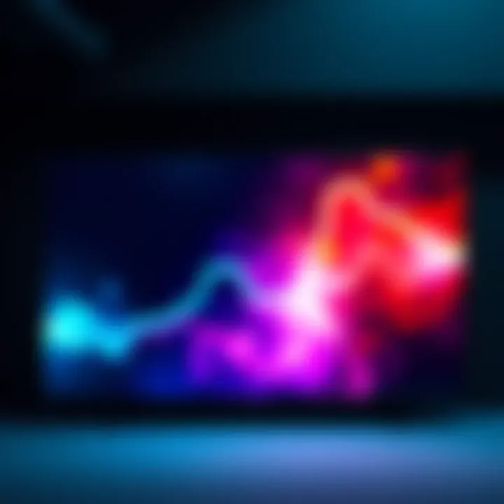 Declining Support for 8K Technology A graphic showing a fading 8K display with a downward trend line, highlighting declining interest in 8K technology