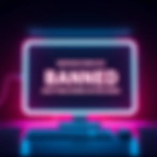 A closed computer screen displaying a message about the shutdown of a deepfake porn site, symbolizing the end of controversial adult content.