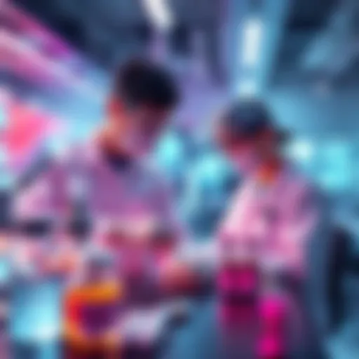 Researchers conducting human trials for drugs developed by AI at DeepMind's Isomorphic Labs.