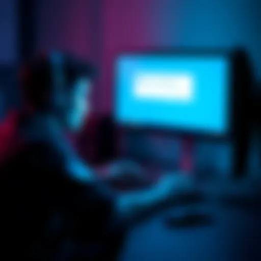 A person sitting at a computer looking frustrated while trying to delete their ChatGPT account, with an error message displayed on the screen.