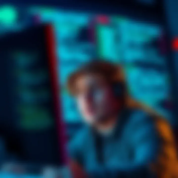 A developer appears stressed while looking at a computer screen showing error messages related to game compilation, highlighting issues with missing prefabs and permission errors.