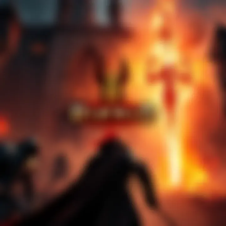 Stunning in-game cinematic from Diablo 4 enhanced with DLSS 5 technology