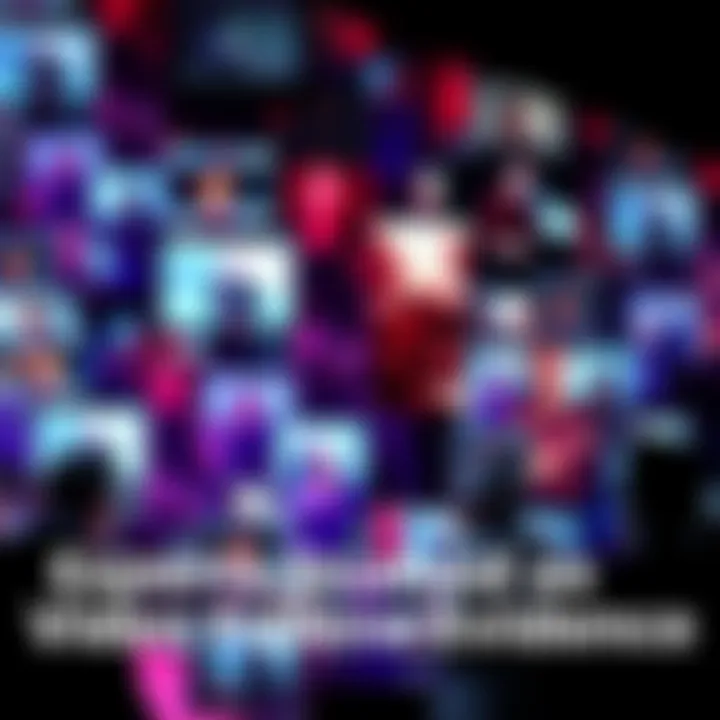 A collage showing blurred video clips disappearing and people discussing in concern about the loss of video evidence.