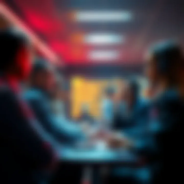 People engaging in a lively discussion about a recent post that is misinterpreted as AI-related