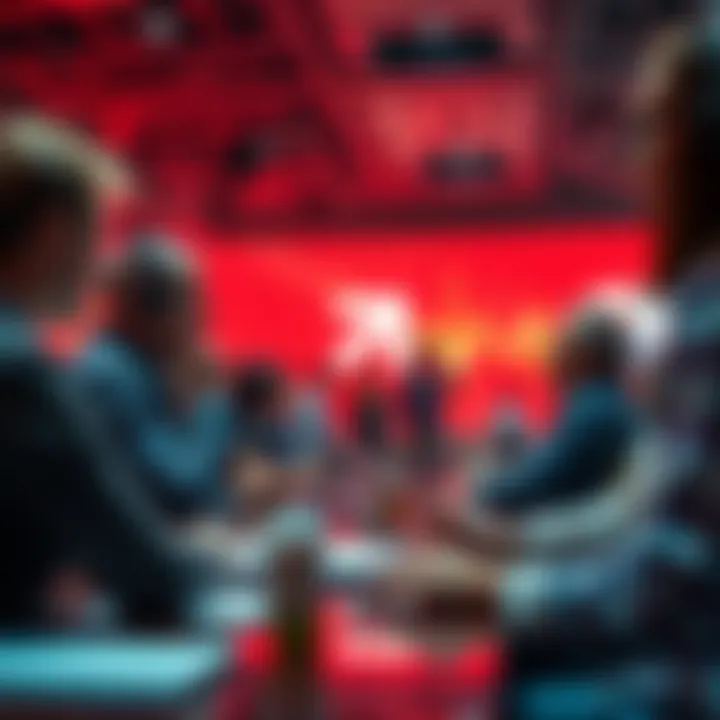 People engaging in a heated online discussion about anti-AI views in a forum setting