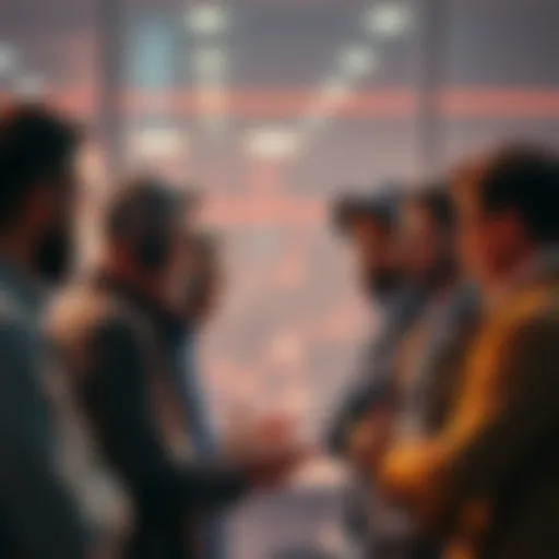 A group of people exchanging ideas about new agent limits for security tasks on user boards in 2026