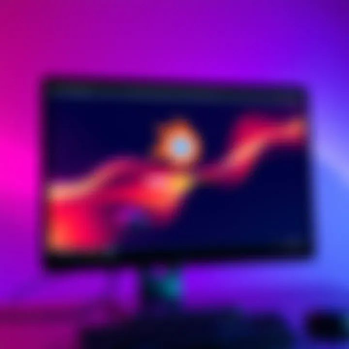 A computer screen displaying the download page for Blender 4.5 with an active download progress bar