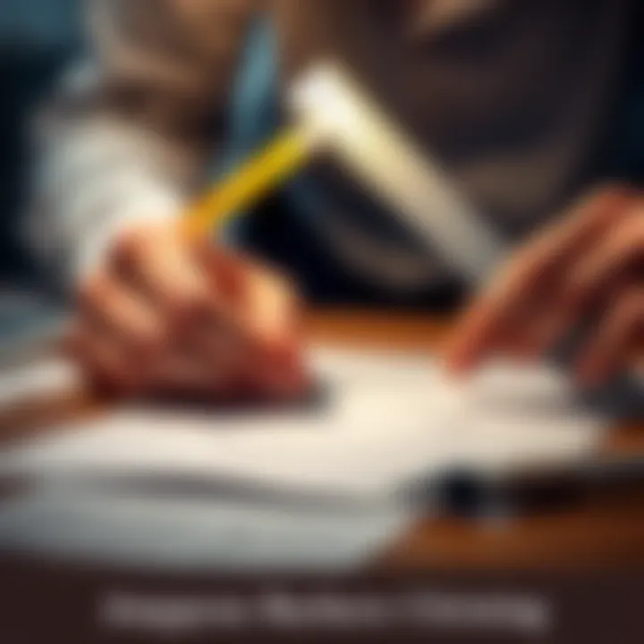 Drawing a Heptagon A person measuring and drawing an approximate heptagon using a protractor and ruler on paper.