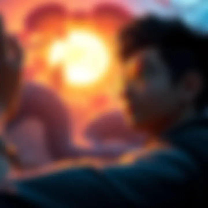 Emotional trailer for debut game Scene from the heartfelt trailer showcasing the game's main character engrossed in a vibrant world filled with adventure and emotion.