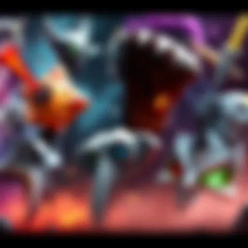 Artist shows different designs for enemy characters in a game, focusing on V1 version.