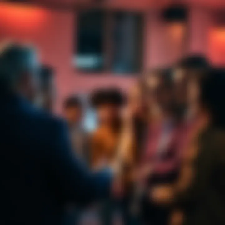 A group of people engaged in a deep conversation, showing diverse perspectives and thoughts.