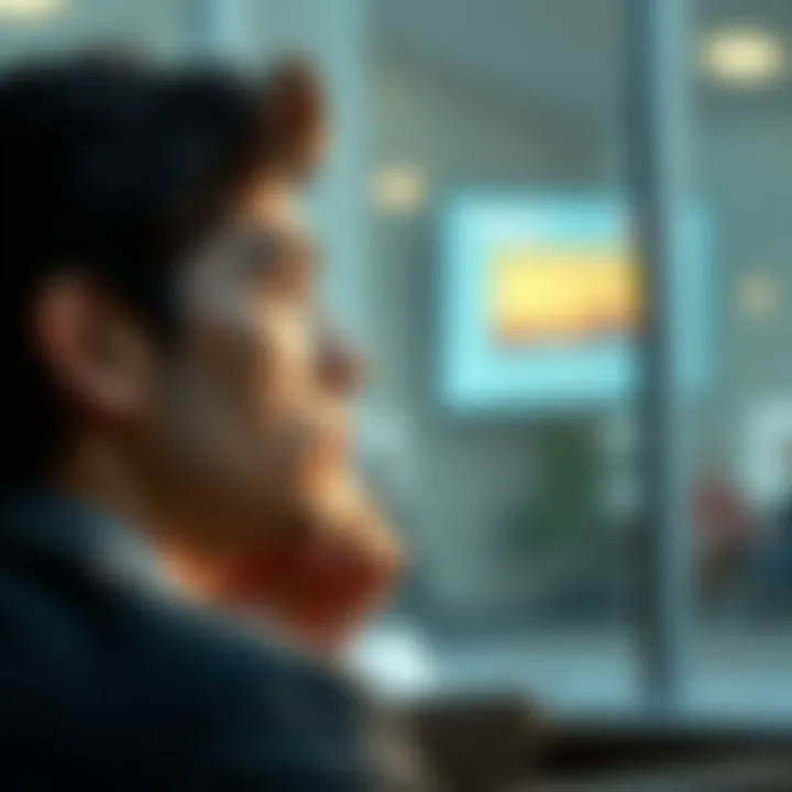 A thoughtful individual pondering their role in discussions and personal contributions.