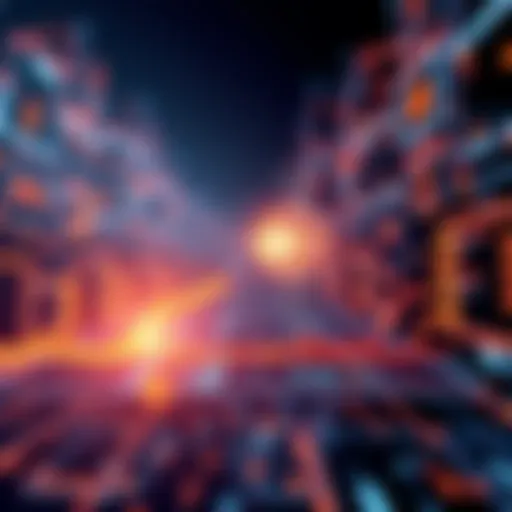 A visual representation of new AI models showcasing improved memory capabilities and larger context windows, with abstract digital graphics symbolizing data flow and user interaction.