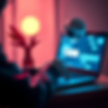 A person engaging with a chatbot on a laptop, showcasing tips for better interactions.