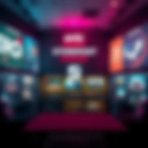 Epic Games Storefront Upgrade A digital storefront showcasing game titles with a modern layout, inspired by Steam's design, highlighting new features to attract gamers.