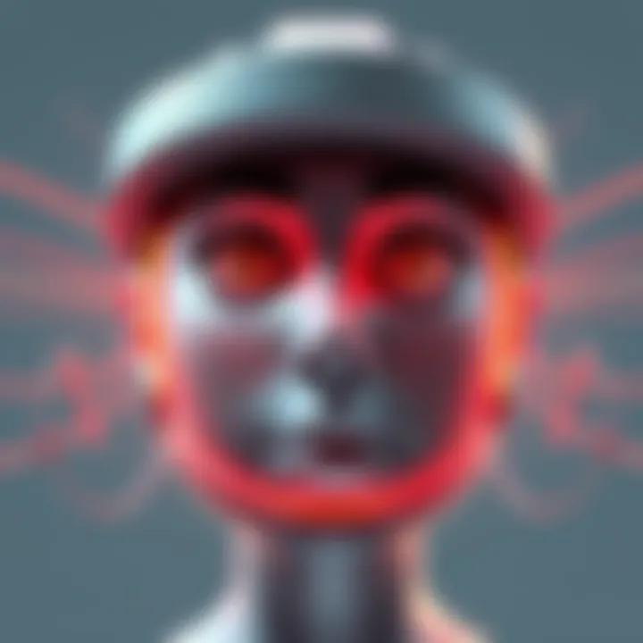 A visual showing E-pole and N-pole effects on a 3D character model, highlighting edge loop configurations around facial features.