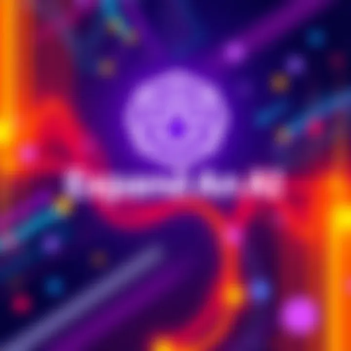 A digital representation of a new logo for Expand An AI, showcasing creative and innovative design elements related to artificial intelligence.