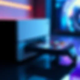 Concept image showing an external disc drive next to a PS6 console with a game in the drive.