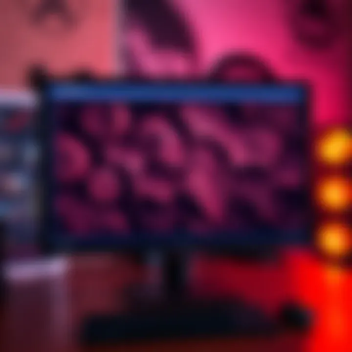 A computer screen displaying broken texture atlases during game development