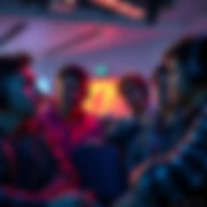 Fans Discuss AI Concerns A group of frustrated fans sharing their thoughts about artificial intelligence in an online forum setting.