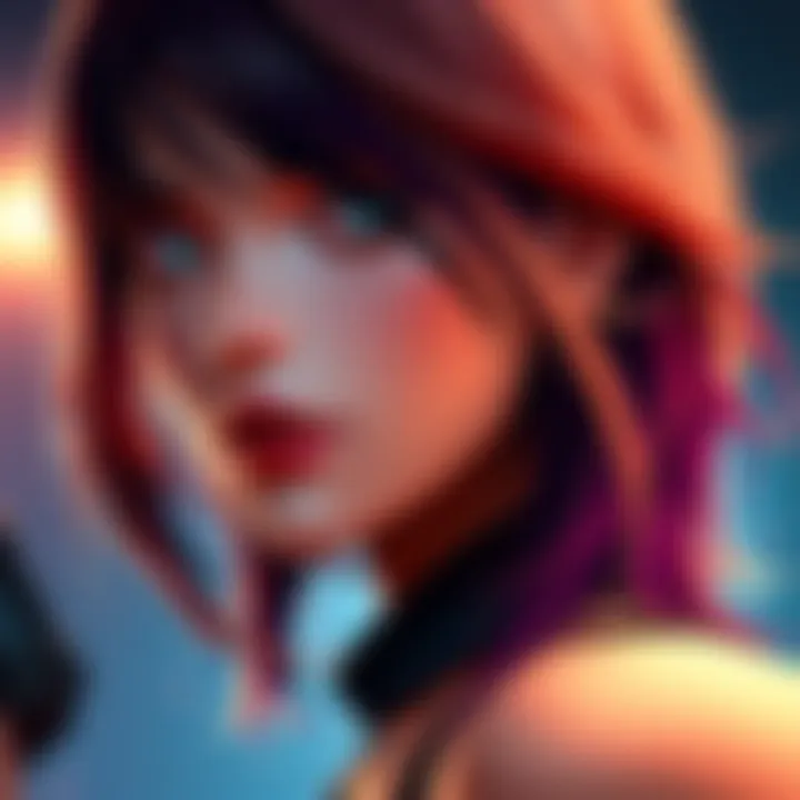 A close-up view of the Final Destination heroine showcasing the updated hair movement and animation details based on community feedback