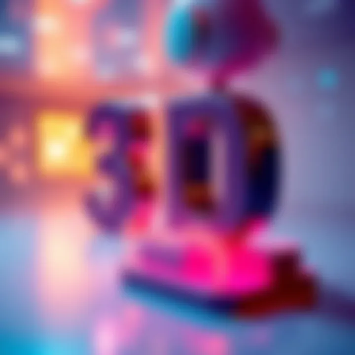 A beginner 3D model showcasing creativity and design features