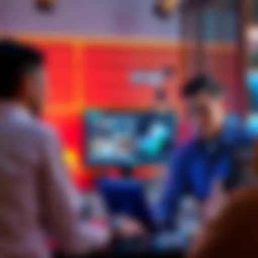 Fiverr Video on AI in Freelancing A scene from Fiverr's video showing freelancers working with AI tools, highlighting indifference among people about AI's role in freelance work.