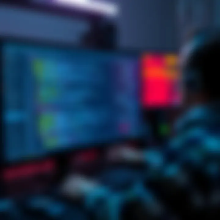 A person troubleshooting Godot OpenGL3 on a computer screen with programming code visible
