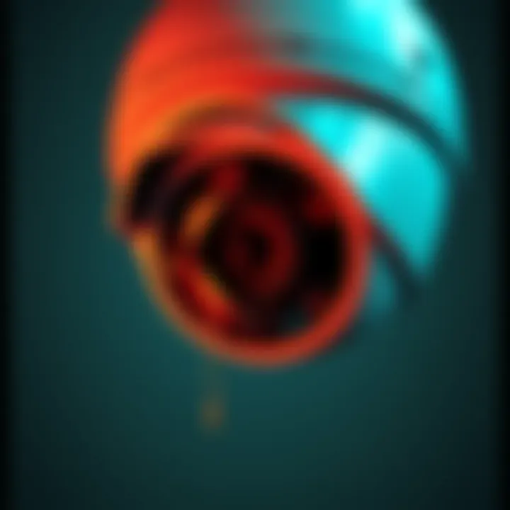 A close-up of a Flock camera, showing signs of tampering and vulnerabilities.
