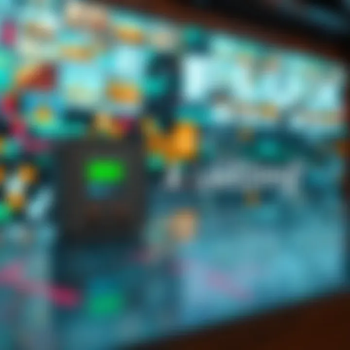 A FLUX LoRa device displaying text-to-image results on a screen after retraining, showcasing new image samples and technology updates.