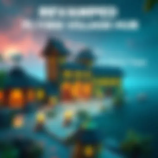 A fresh look at the Flying Turtle Village hub featuring new layout and vibrant elements