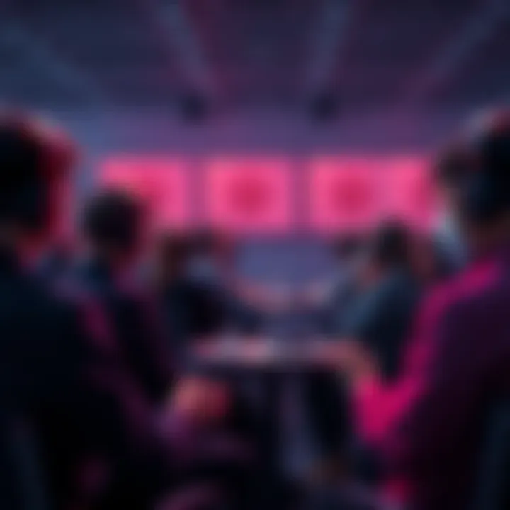 People debating about AI and OpenAI in a forum setting