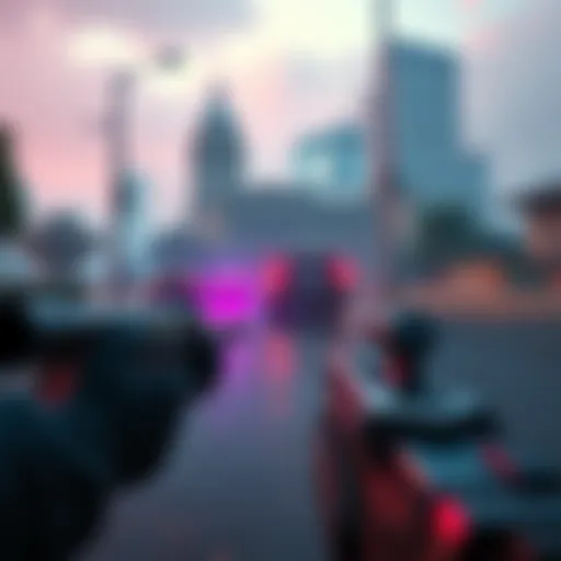 An indie game screen showing FPS movement gameplay in Unreal Engine with visible clunky controls