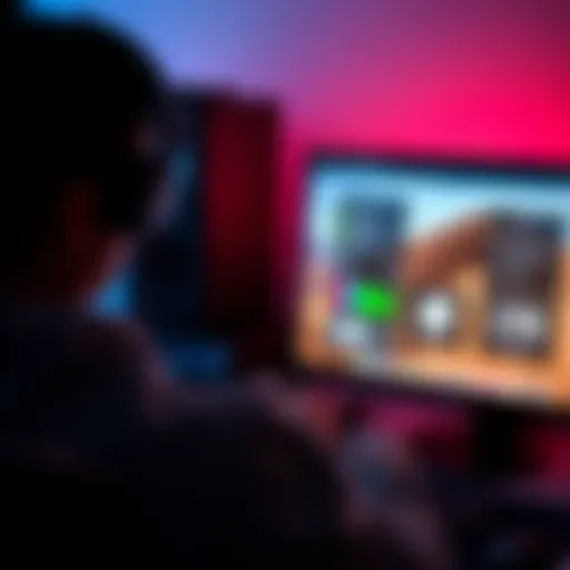 A person using FreenectTD software with Kinect V2 on a Mac, showcasing the new features and interface.