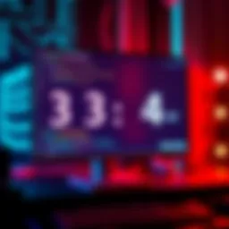 A computer screen displaying a software interface with version number changing from 3 to 4.