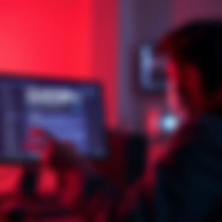 A person looking annoyed while reading an AI-generated summary on a computer screen, expressing dissatisfaction.