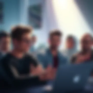 Group of frustrated people discussing delays in the Atlas Browser release, showcasing their concerns and disappointment.