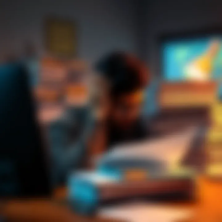 A person sitting at a desk with a stack of unapproved paperwork, looking stressed and overwhelmed, symbolizing delays in approval from SPEs.