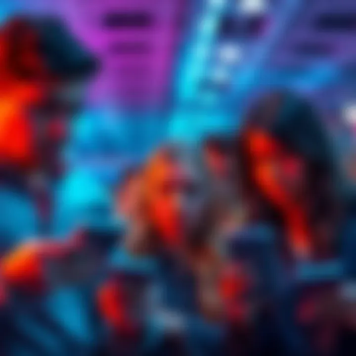A group of people showing frustration as they check their rewards points on devices, with expressions of disappointment and confusion.