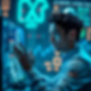 A person looks frustrated while interacting with a chatbot on a screen, symbolizing dissatisfaction with AI communication.