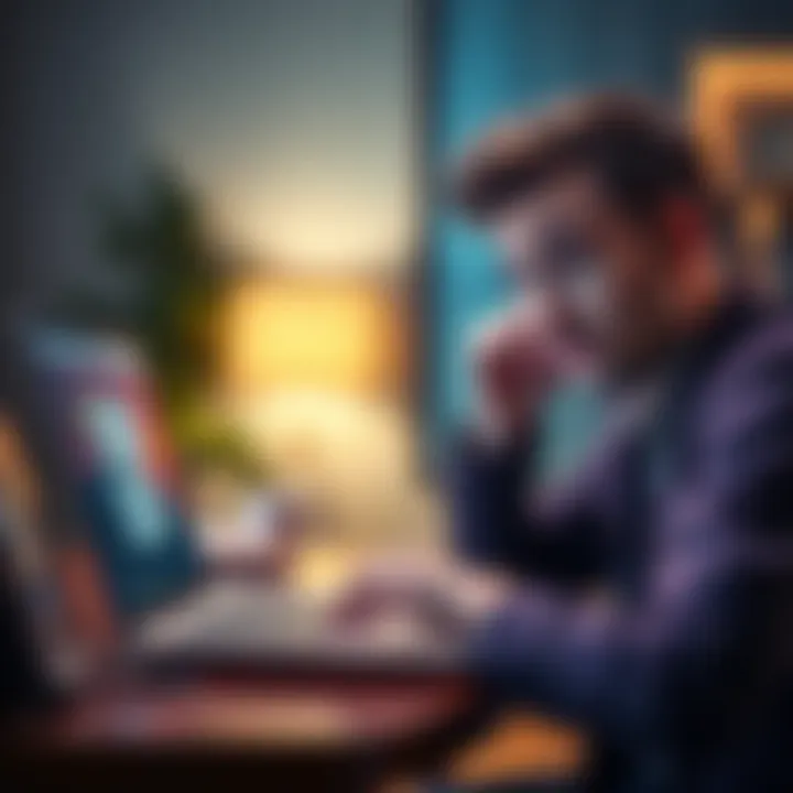 A person looking confused and frustrated while using a laptop with ChatGPT on the screen, questioning its assumption of minor status.