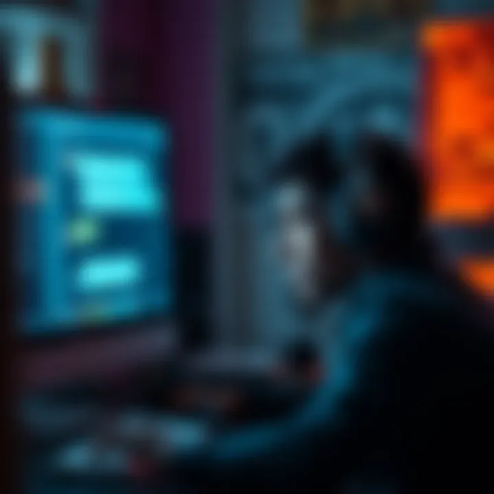 A person looking frustrated at a computer screen showing ChatGPT interface as responses appear argumentative and cold.