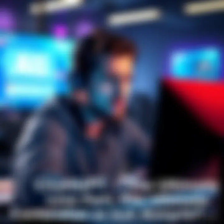 A person looks annoyed while interacting with an AI on a computer, showing frustration with the conversation.