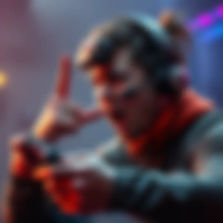 A gamer slams their controller down in anger after losing a character in a survival RPG due to permadeath, illustrating player frustration.