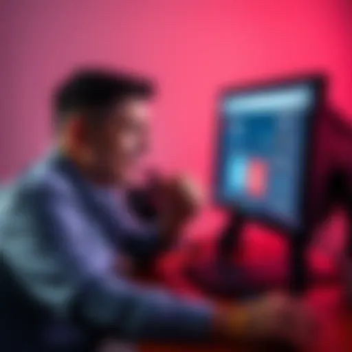 A person showing frustration while using a computer, with a screen displaying GPT-5.6 Sol Ultra interface, highlighting usage limits