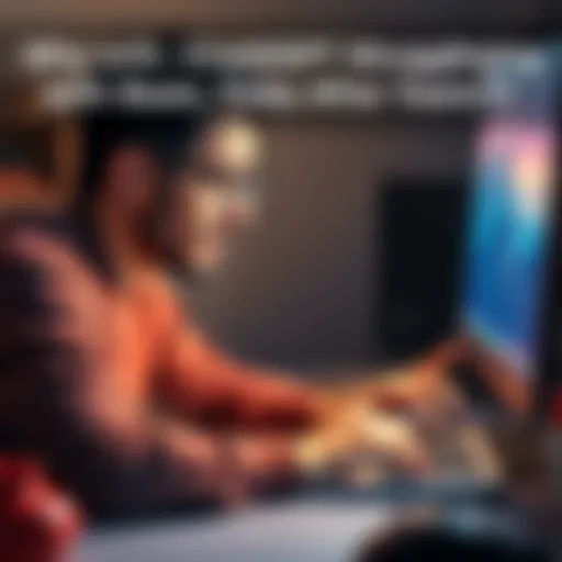 A person looking frustrated at a laptop screen while trying to use ChatGPT for a simple task