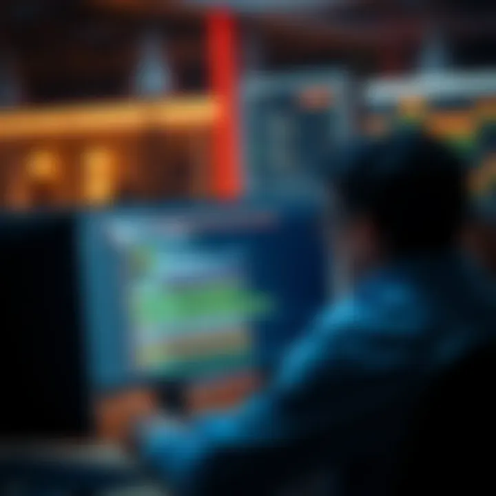 A person looks distressed at their computer screen, showing a project that has been overwritten, indicating loss of work.