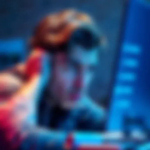 A person looking stressed while staring at a computer screen, showing frustration over lost chat conversations
