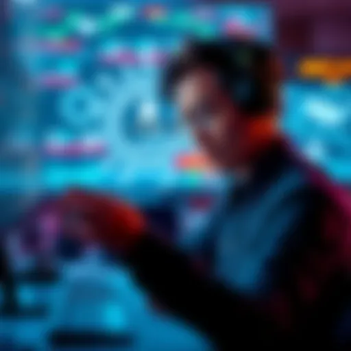 A person looking frustrated while interacting with an AI system on a computer, highlighting the lack of intuitive answers.