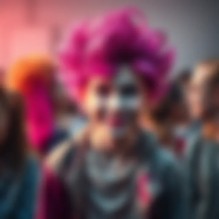 A collage of humorous comments about hair and funny reactions from people.